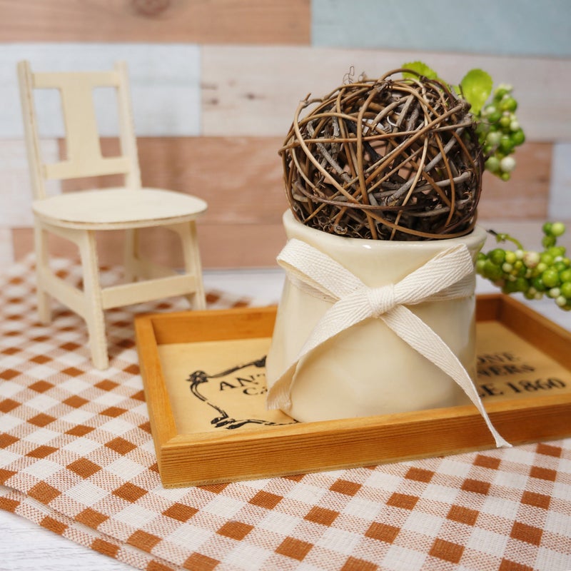 CT CRAFT LLC Ivory Cotton Twill Ribbon 3/8" x 10 Yards for Home DÃ©cor Gift Present Wrapping DIY Crafts Birthday Wedding Bouquet Christmas - Image 4